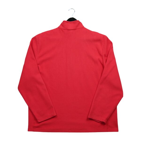 Pull polaires homme manches longues rouge The North Face Col Montant QWE3364
