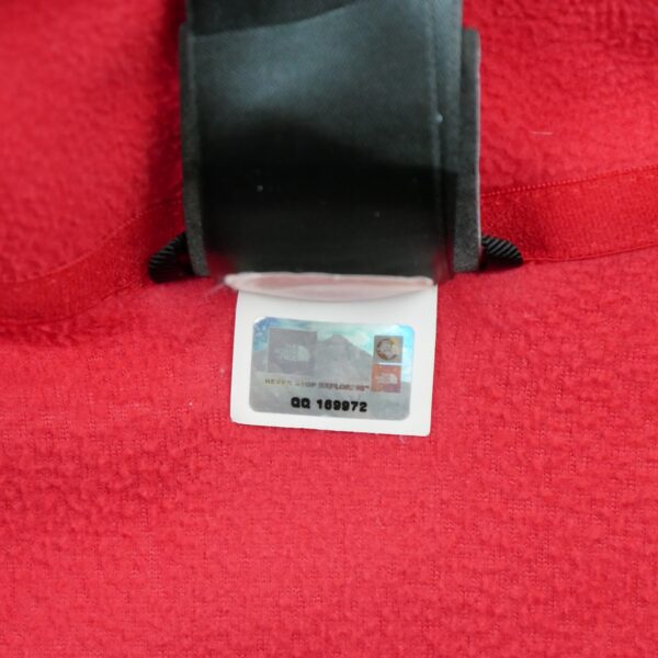 Pull polaires homme manches longues rouge The North Face Col Montant QWE3364