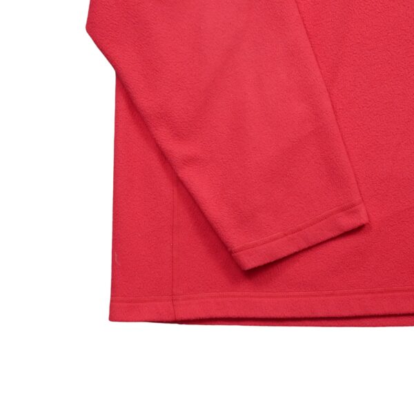 Pull polaires homme manches longues rouge The North Face Col Montant QWE3364