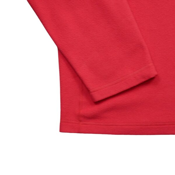 Pull polaires homme manches longues rouge The North Face Col Montant QWE3364