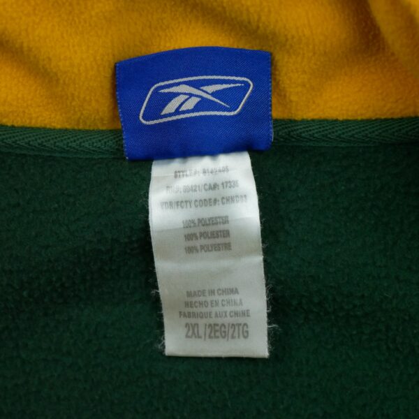 Pull polaires homme manches longues vert NFL Team Apparel Col Montant Equipe Green Bay Packers QWE3736