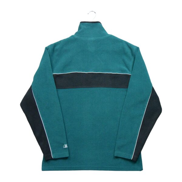 Pull polaires homme manches longues vert NFL Team Apparel Col Montant Equipe Philadelphia Eagles QWE3202