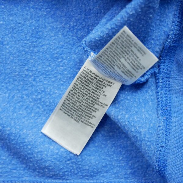 Sweat a capuche femme manches longues bleu clair The North Face Motif chine Col Rond QWE1518