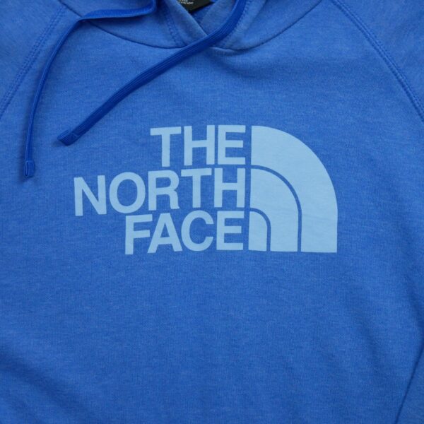 Sweat a capuche femme manches longues bleu clair The North Face Motif chine Col Rond QWE1518