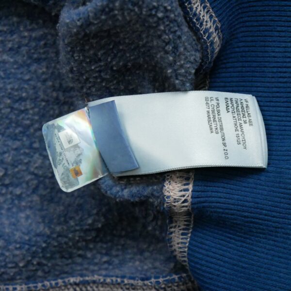 Sweat a capuche femme manches longues bleu The North Face Motif imprime Col Rond QWE1044