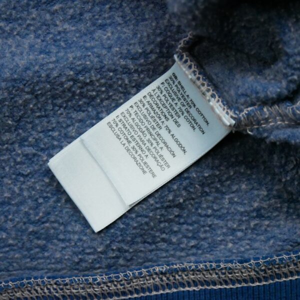 Sweat a capuche femme manches longues bleu The North Face Motif imprime Col Rond QWE1044