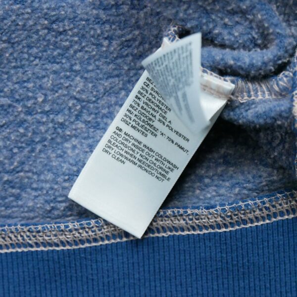 Sweat a capuche femme manches longues bleu The North Face Motif imprime Col Rond QWE1044