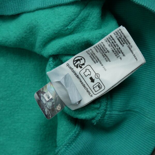 Sweat a capuche femme manches longues turquoise The North Face Motif imprime Col Rond QWE3833