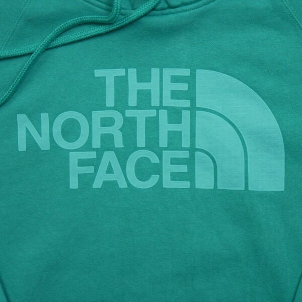 Sweat a capuche femme manches longues turquoise The North Face Motif imprime Col Rond QWE3833