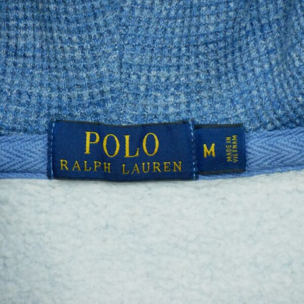 Sweat a capuche homme manches longues bleu clair Polo Ralph Lauren Motif chine Col Rond QWE1218