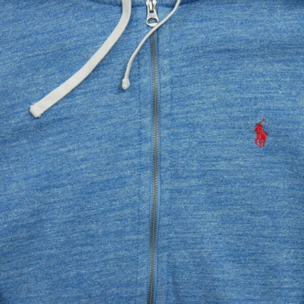 Sweat a capuche homme manches longues bleu clair Polo Ralph Lauren Motif chine Col Rond QWE1218
