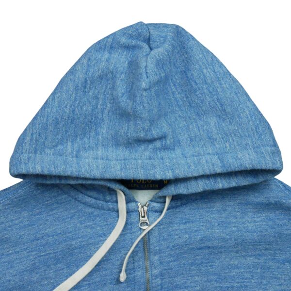Sweat a capuche homme manches longues bleu clair Polo Ralph Lauren Motif chine Col Rond QWE1218