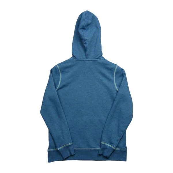 Sweat a capuche homme manches longues bleu The North Face Motif chine Col Rond QWE3030