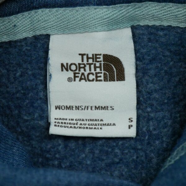 Sweat a capuche homme manches longues bleu The North Face Motif chine Col Rond QWE3030