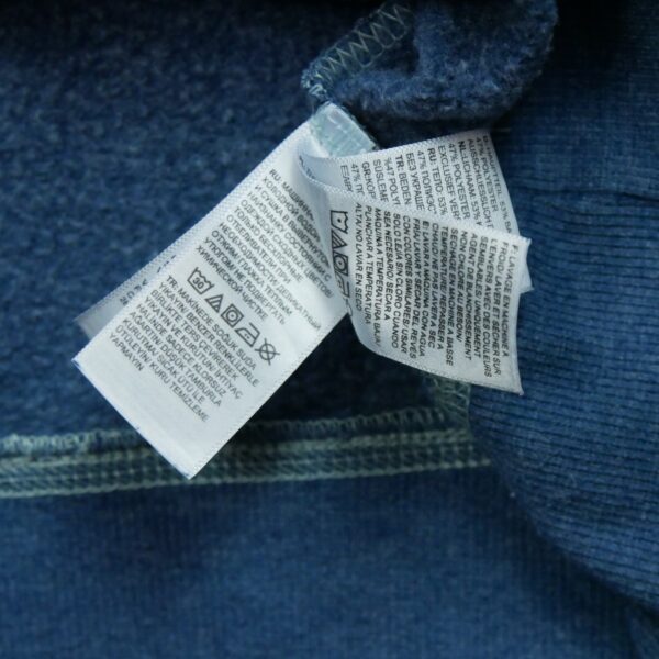 Sweat a capuche homme manches longues bleu The North Face Motif chine Col Rond QWE3030