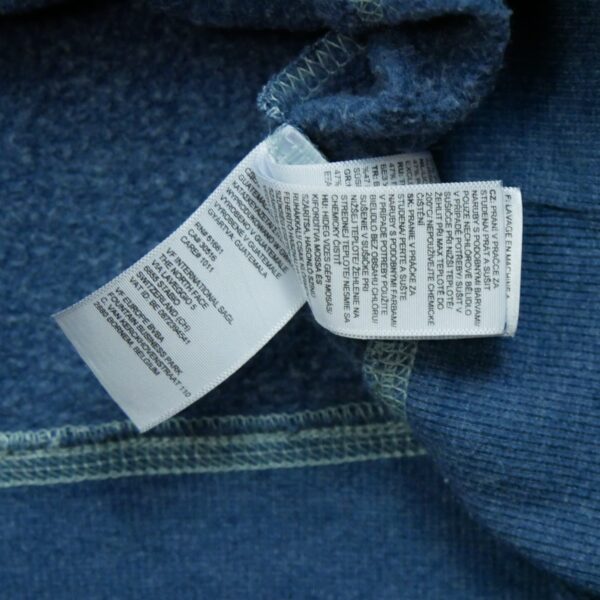 Sweat a capuche homme manches longues bleu The North Face Motif chine Col Rond QWE3030