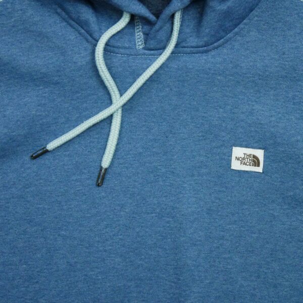Sweat a capuche homme manches longues bleu The North Face Motif chine Col Rond QWE3030