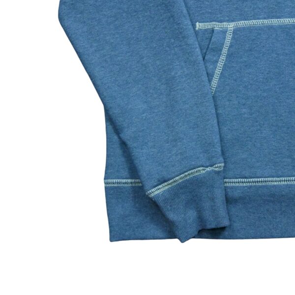 Sweat a capuche homme manches longues bleu The North Face Motif chine Col Rond QWE3030