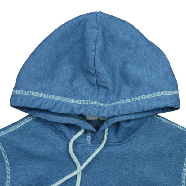 Sweat a capuche homme manches longues bleu The North Face Motif chine Col Rond QWE3030