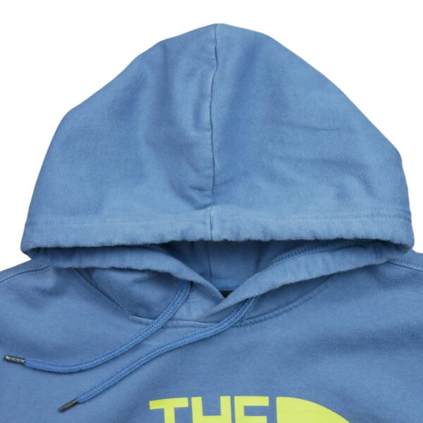 Sweat a capuche homme manches longues bleu The North Face Motif imprime Col Rond QWE1170