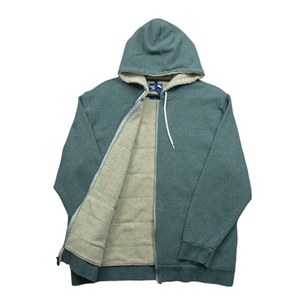 Sweat a capuche homme manches longues gris The North Face Motif chine Col Rond QWE3278