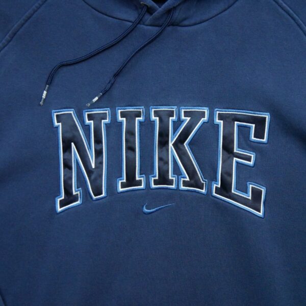 Sweat a capuche homme manches longues marine Nike Col Rond QWE3573