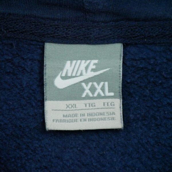 Sweat a capuche homme manches longues marine Nike Col Rond QWE3573