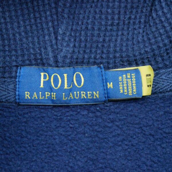 Sweat a capuche homme manches longues marine Polo Ralph Lauren Col Rond QWE0089