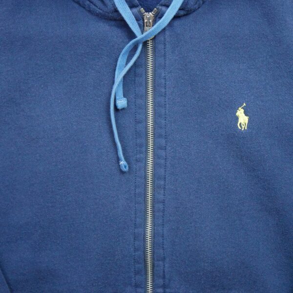 Sweat a capuche homme manches longues marine Polo Ralph Lauren Col Rond QWE0089