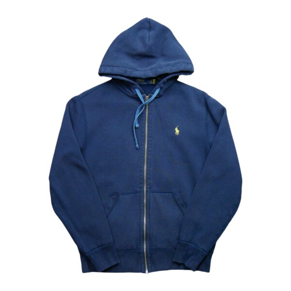 Sweat a capuche homme manches longues marine Polo Ralph Lauren Col Rond QWE0089