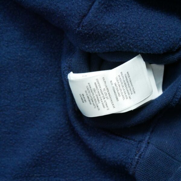 Sweat a capuche homme manches longues marine Polo Ralph Lauren Col Rond QWE3711