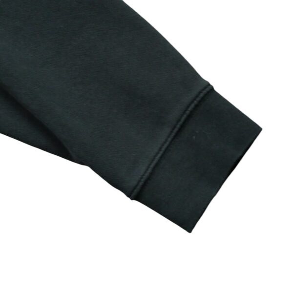 Sweat a capuche homme manches longues noir Vintage Motif imprime Col Rond QWE2195