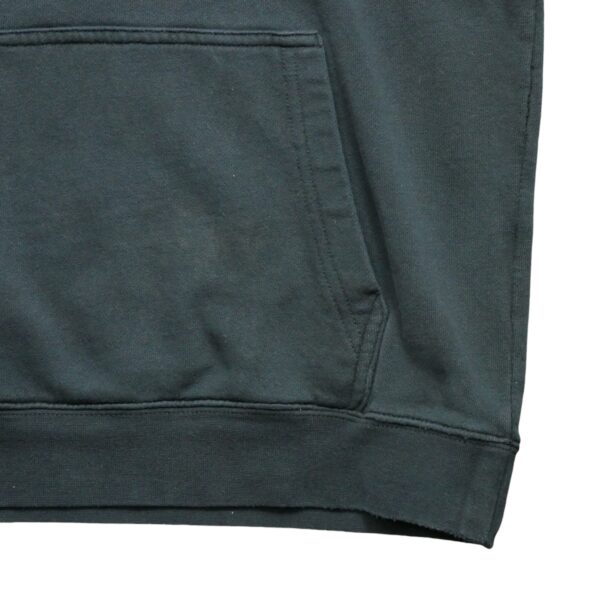 Sweat a capuche homme manches longues noir Vintage Motif imprime Col Rond QWE2195