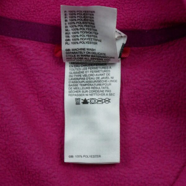 Sweat femme manches longues rose The North Face Col Montant QWE3289