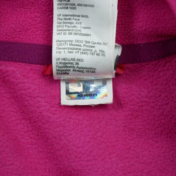Sweat femme manches longues rose The North Face Col Montant QWE3289