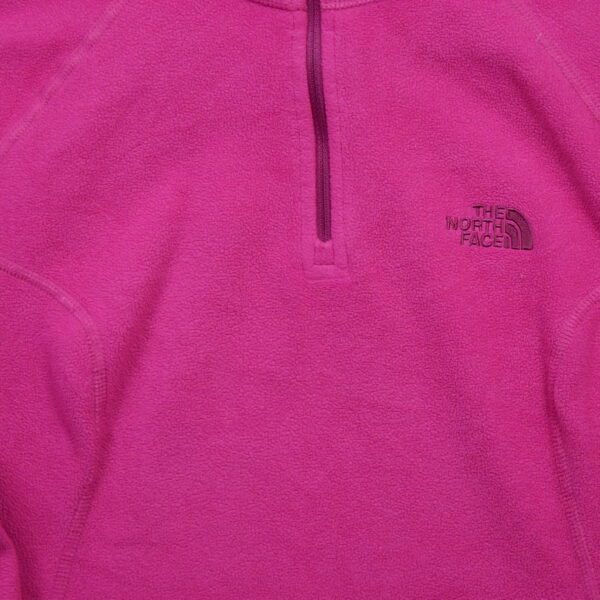 Sweat femme manches longues rose The North Face Col Montant QWE3289