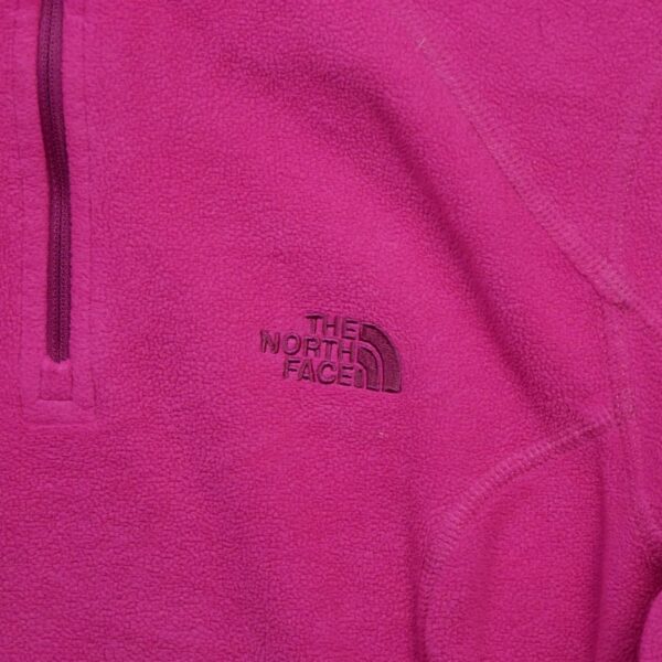 Sweat femme manches longues rose The North Face Col Montant QWE3289