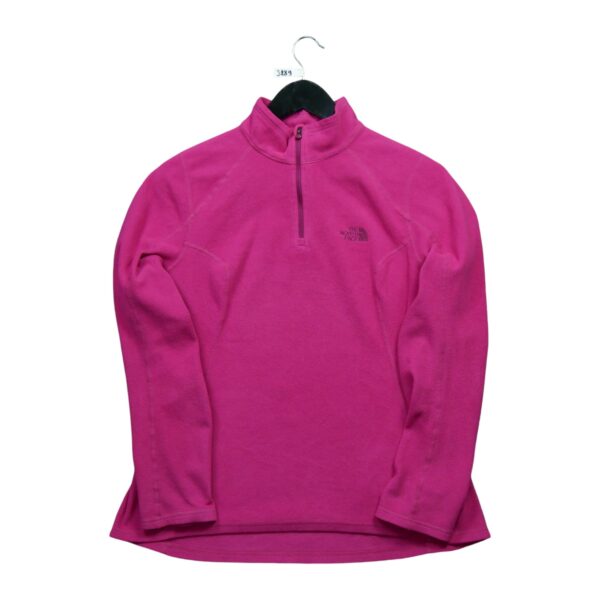 Sweat femme manches longues rose The North Face Col Montant QWE3289