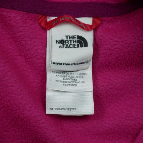 Sweat femme manches longues rose The North Face Col Montant QWE3289