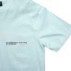 T shirt manches courtes homme blanc Stussy Motif imprime Col Rond QWE3624