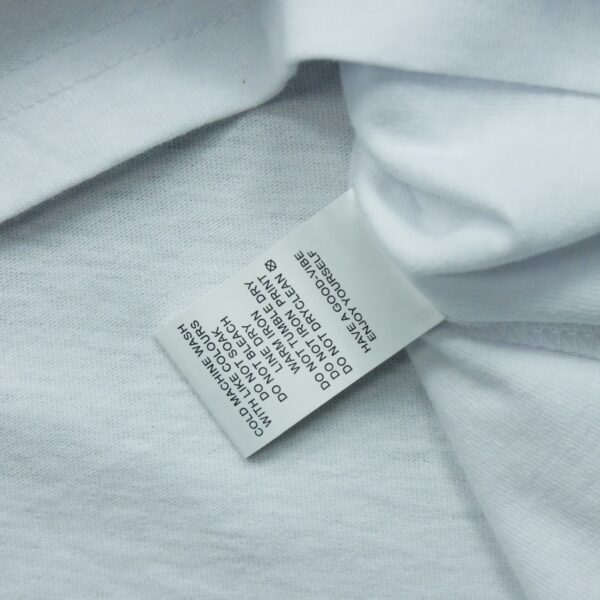 T shirt manches courtes homme blanc Stussy Motif imprime Col Rond QWE3624