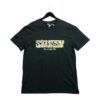 T shirt manches courtes homme noir Stussy Motif imprime Col Rond 3406
