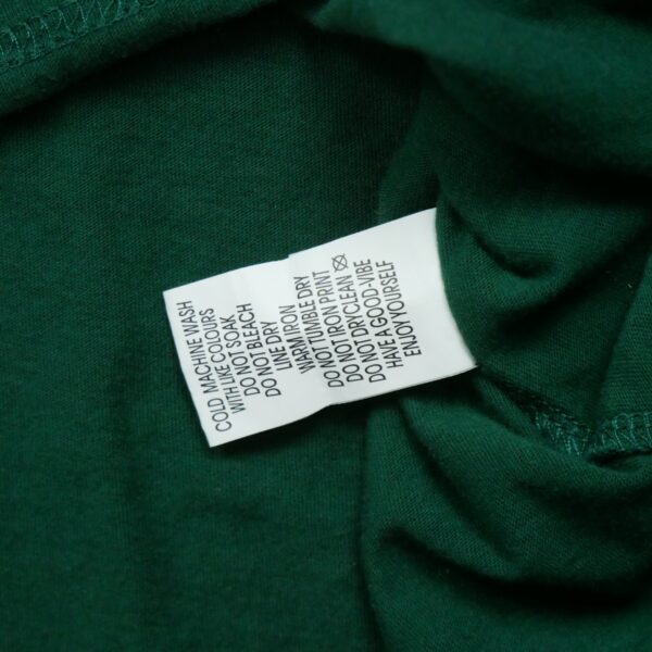 T shirt manches courtes homme vert Stussy Motif imprime Col Rond QWE3319