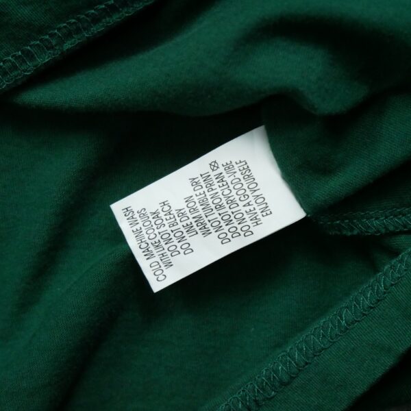 T shirt manches courtes homme vert Stussy Motif imprime Col Rond QWE3494