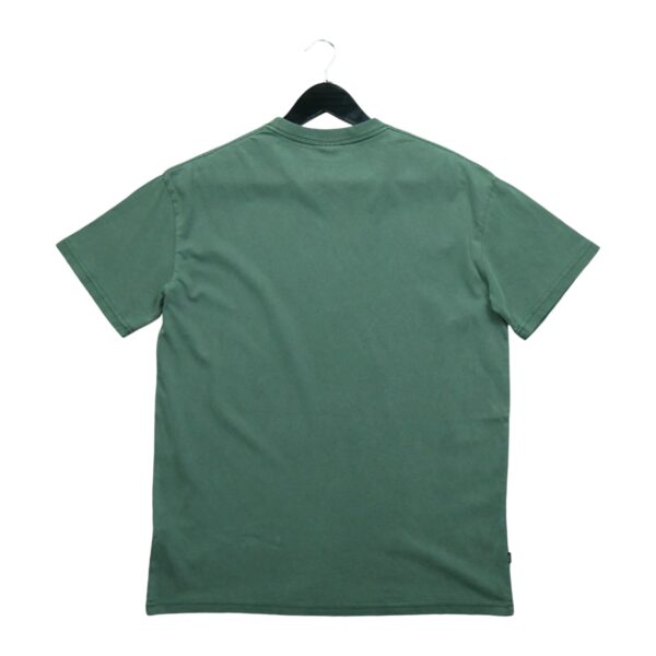 T shirt manches courtes homme vert Stussy Motif imprime Col Rond QWE3533