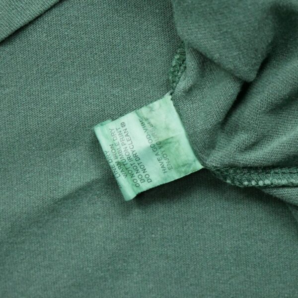 T shirt manches courtes homme vert Stussy Motif imprime Col Rond QWE3533