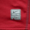 T shirt manches longues homme rouge Nike Col Montant QWE1284