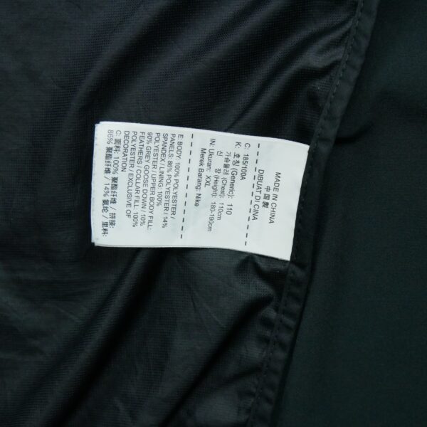 Veste legeres homme sans manches noir Nike Col V QWE1586