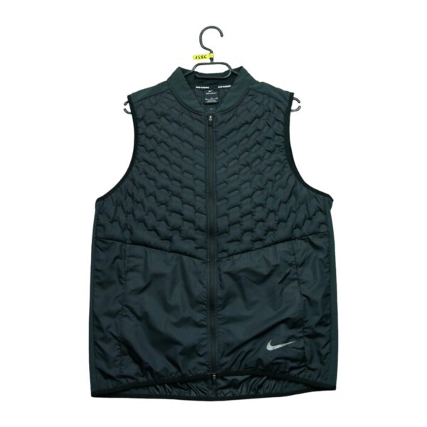 Veste legeres homme sans manches noir Nike Col V QWE1586
