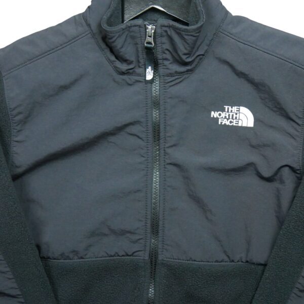Veste polaires enfant manches longues noir The North Face Col Montant QWE3345